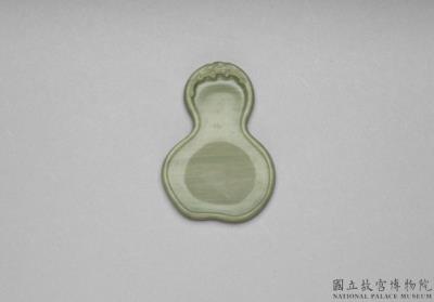 图片[2]-Songhua inkstone in the shape of a gourd, Qing dynasty, Qianlong reign (1736-1795)-China Archive